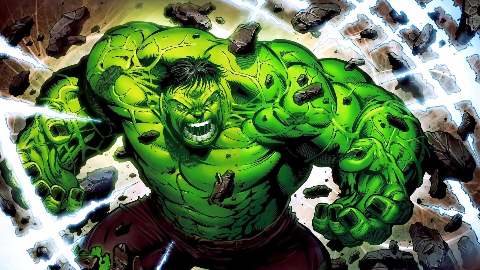 Hulk Smash Power Green Hulk Wall Art