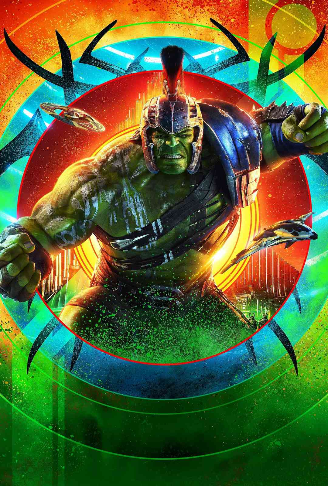 Hulk Gladiator Poster Wall Art