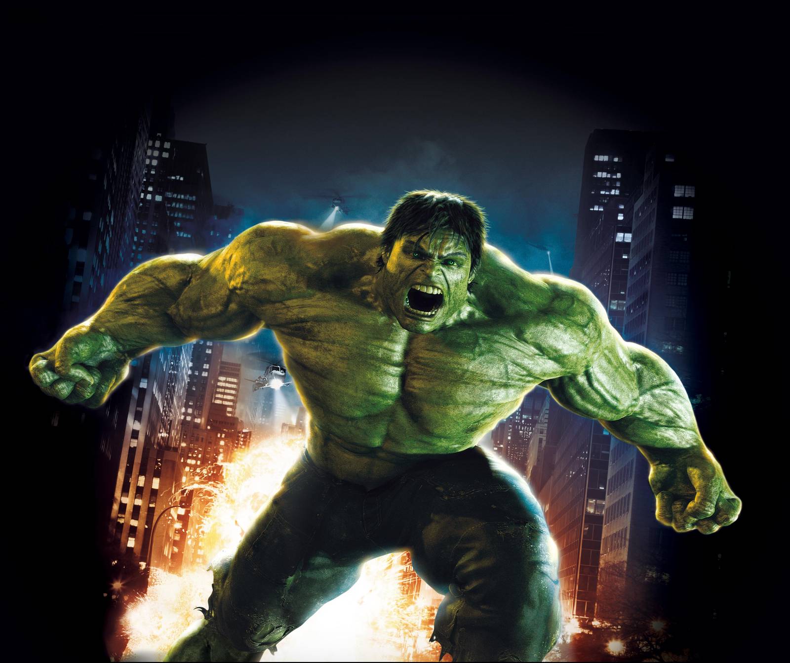 Hulk City Smash Wall Art