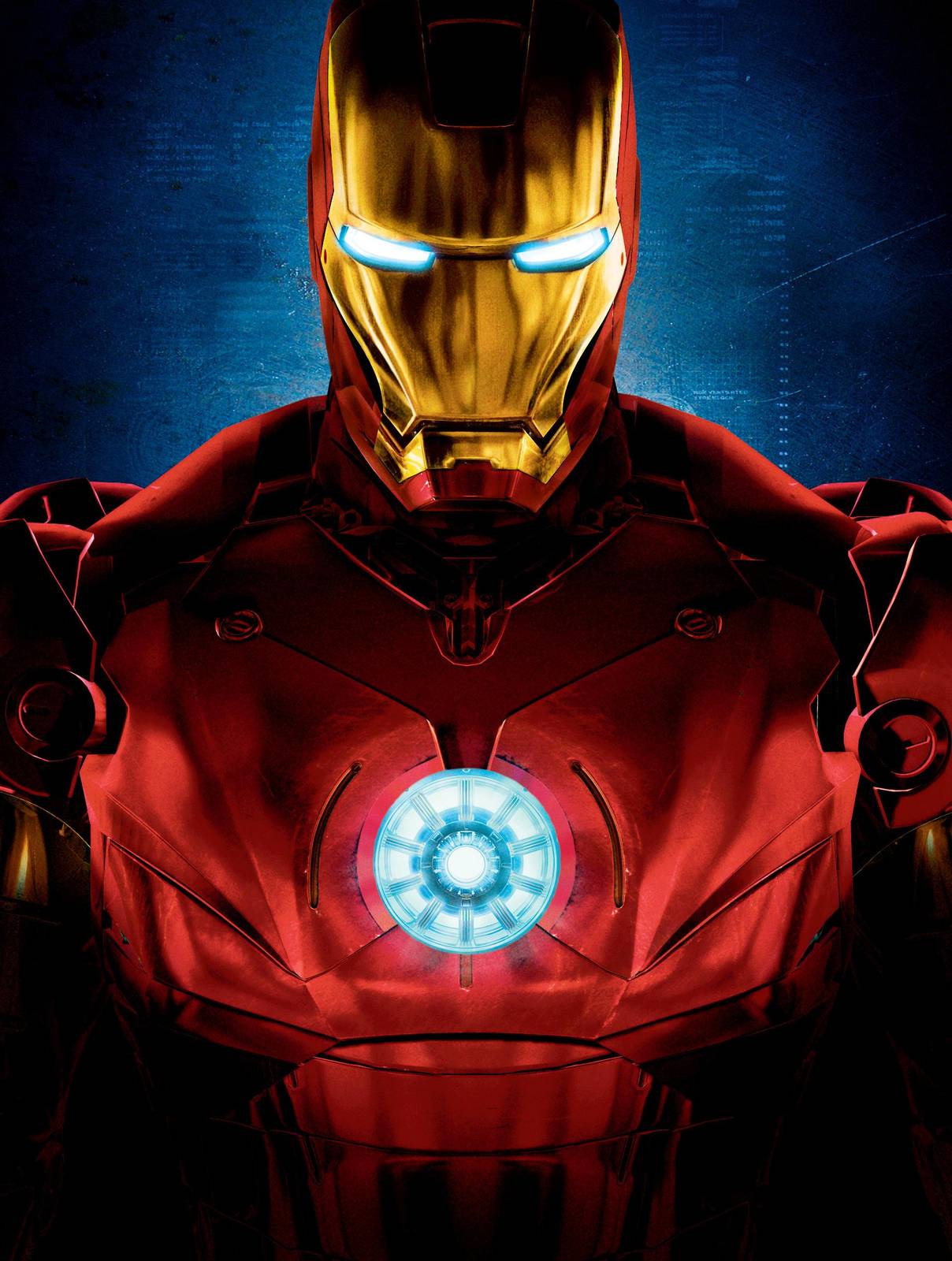 Iconic Iron Man Close-Up Wall Art