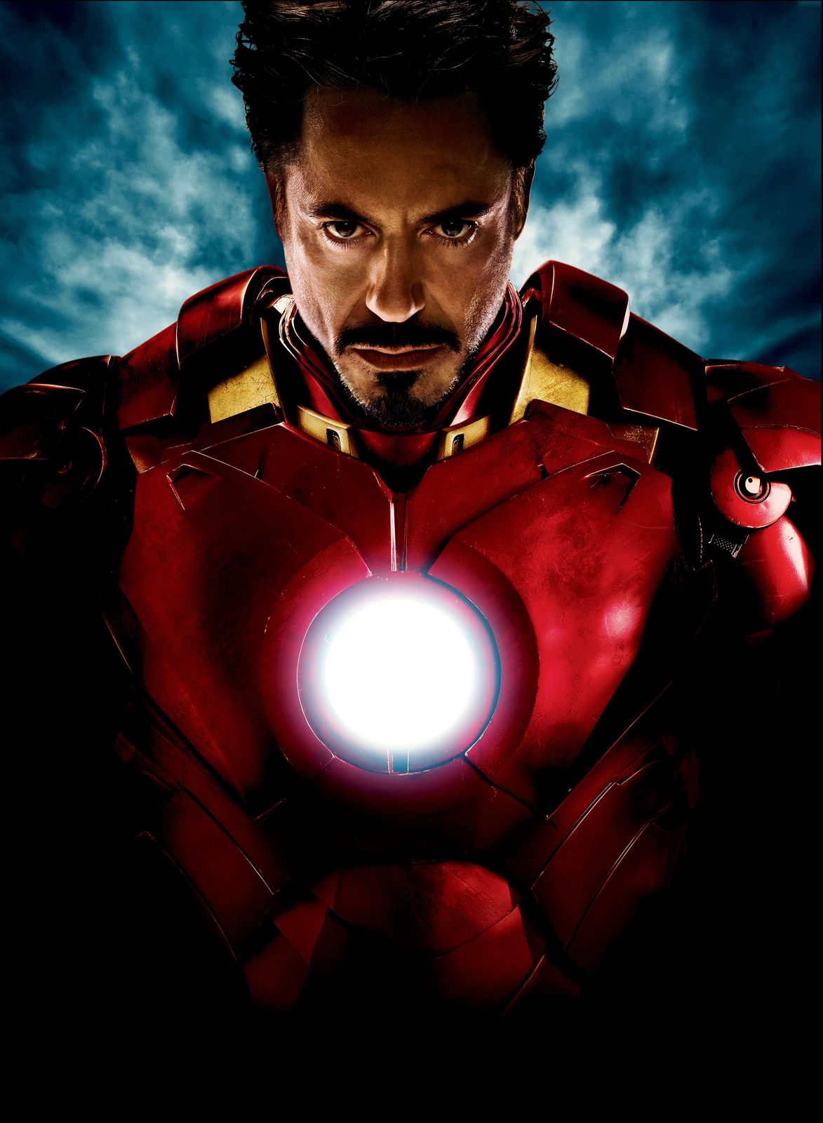Iconic Iron Man Portrait Wall Art