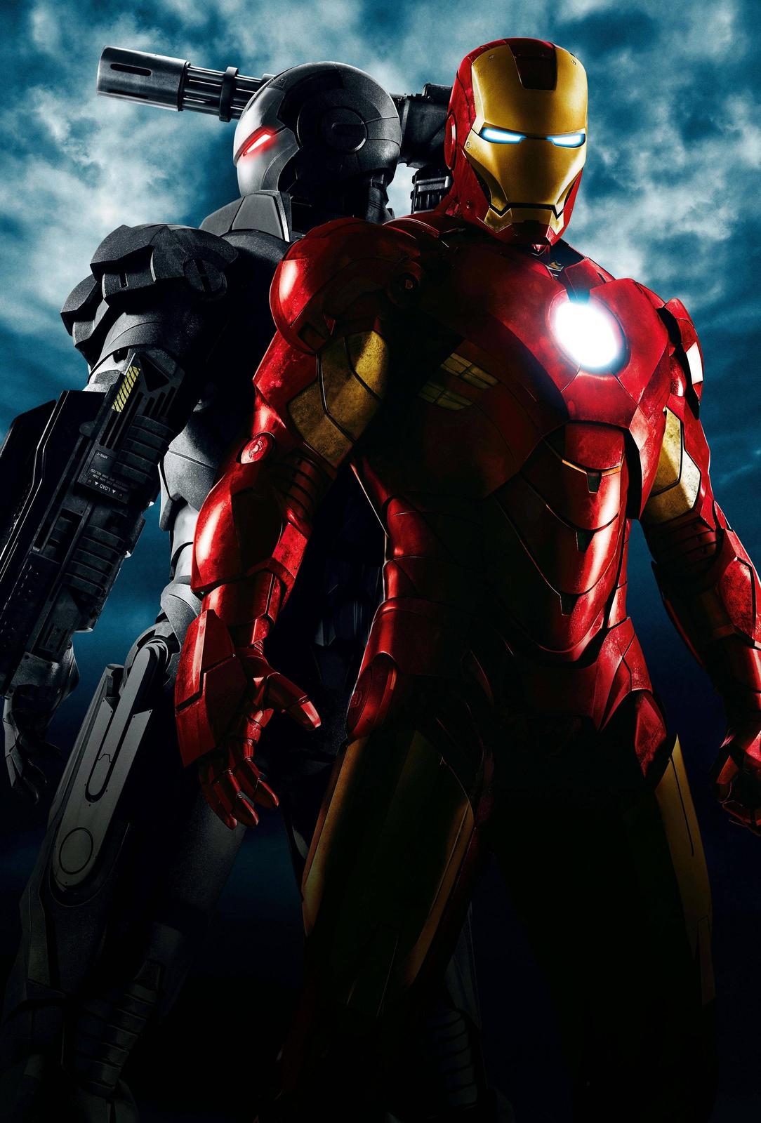 Iron Man & War Machine Heroic Pose Wall Art
