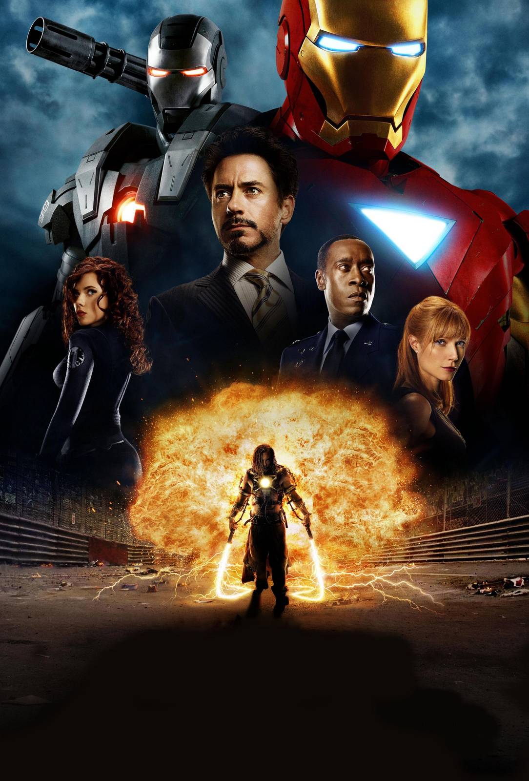 Iron Man 2 Action Heroes Wall Art