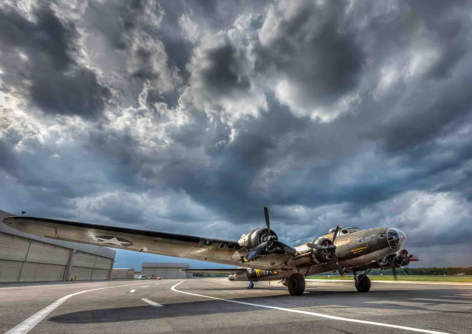 B-17 Flying Fortress Bomber Wall Art Wall Art