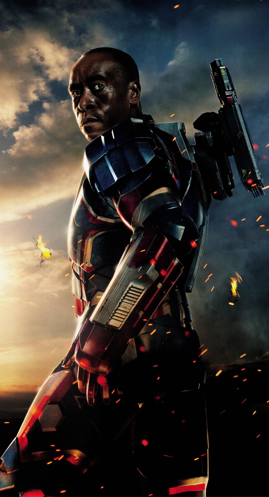 War Machine Heroic Pose Wall Art