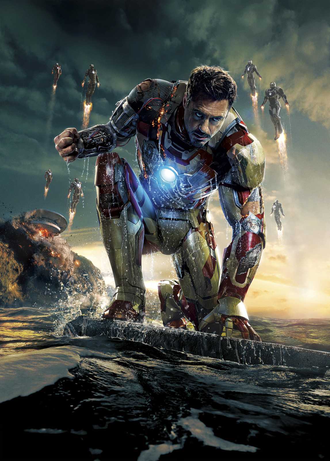 Iron Man Battle Ready Wall Art