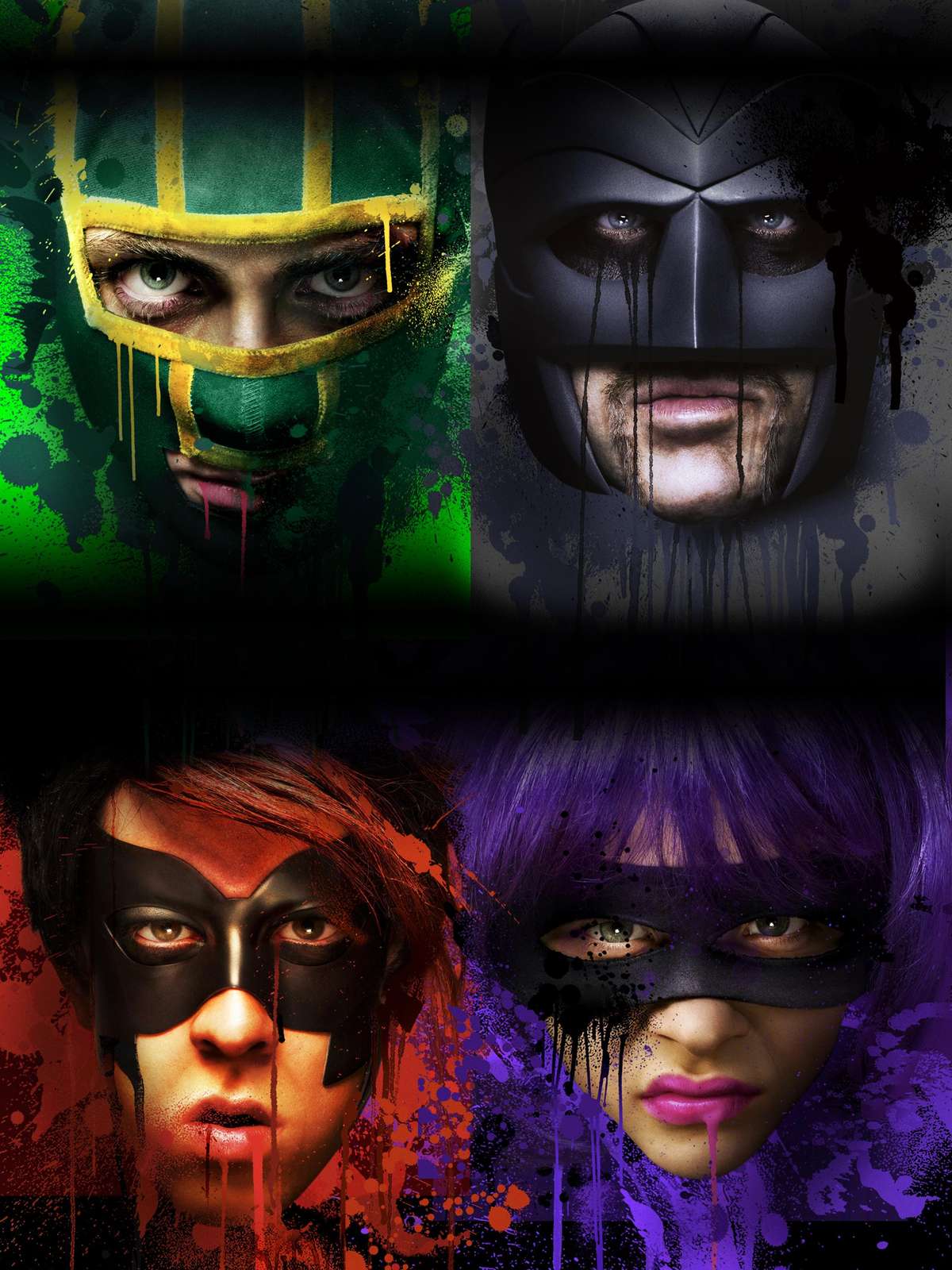 Superhero Squad Graffiti Art Wall Art