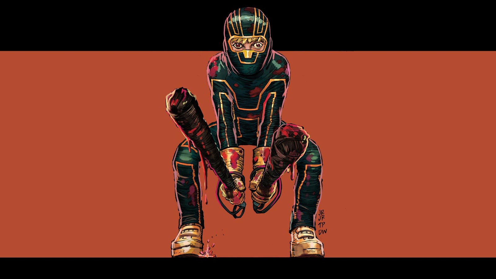 KICK-ASS Action Hero Comic Art Wall Art