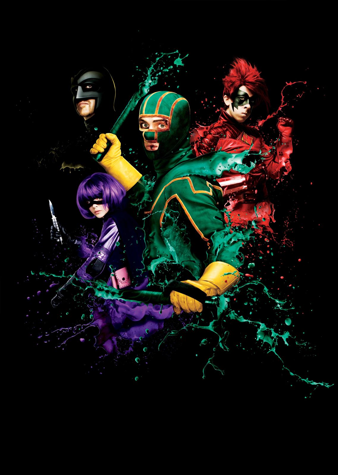 Kick-Ass Heroes Splash Art Wall Art