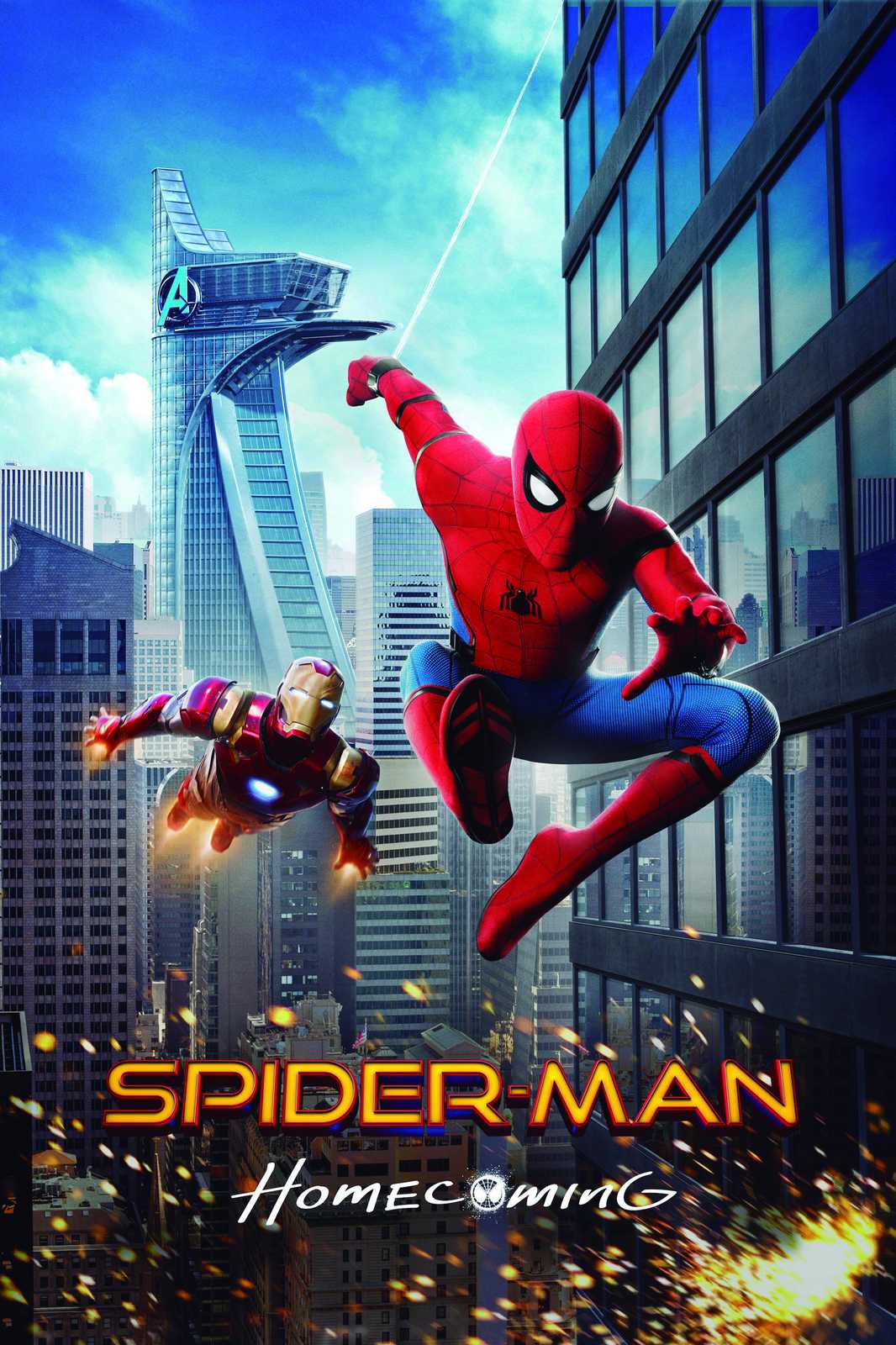 Spider-Man Homecoming Action Wall Art