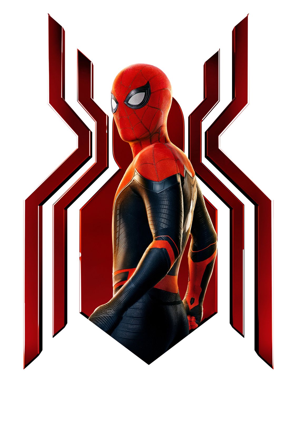 Spider-Man Red & Black Suit Wall Art