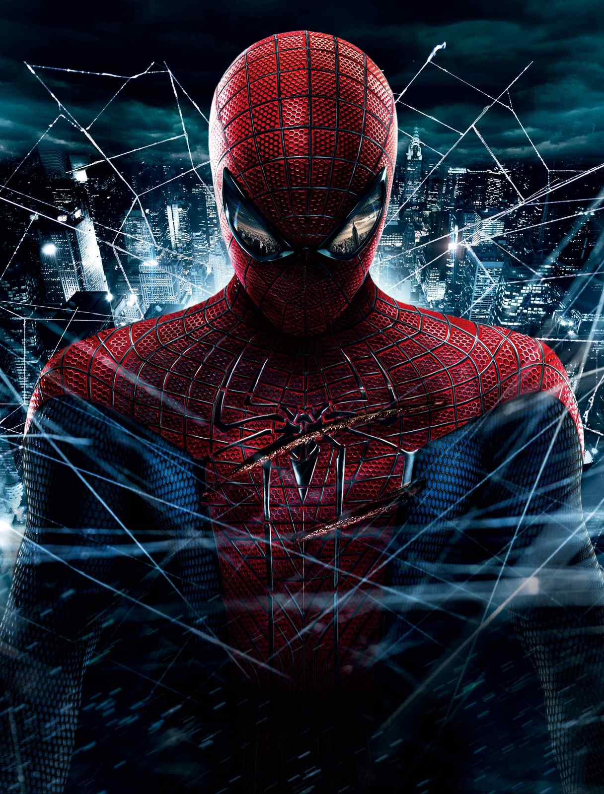 The Amazing Spiderman Cityscape Wall Art