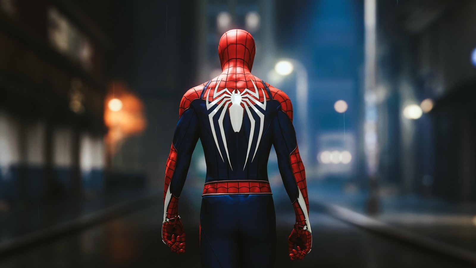 Spider-Man Night City Wall Art