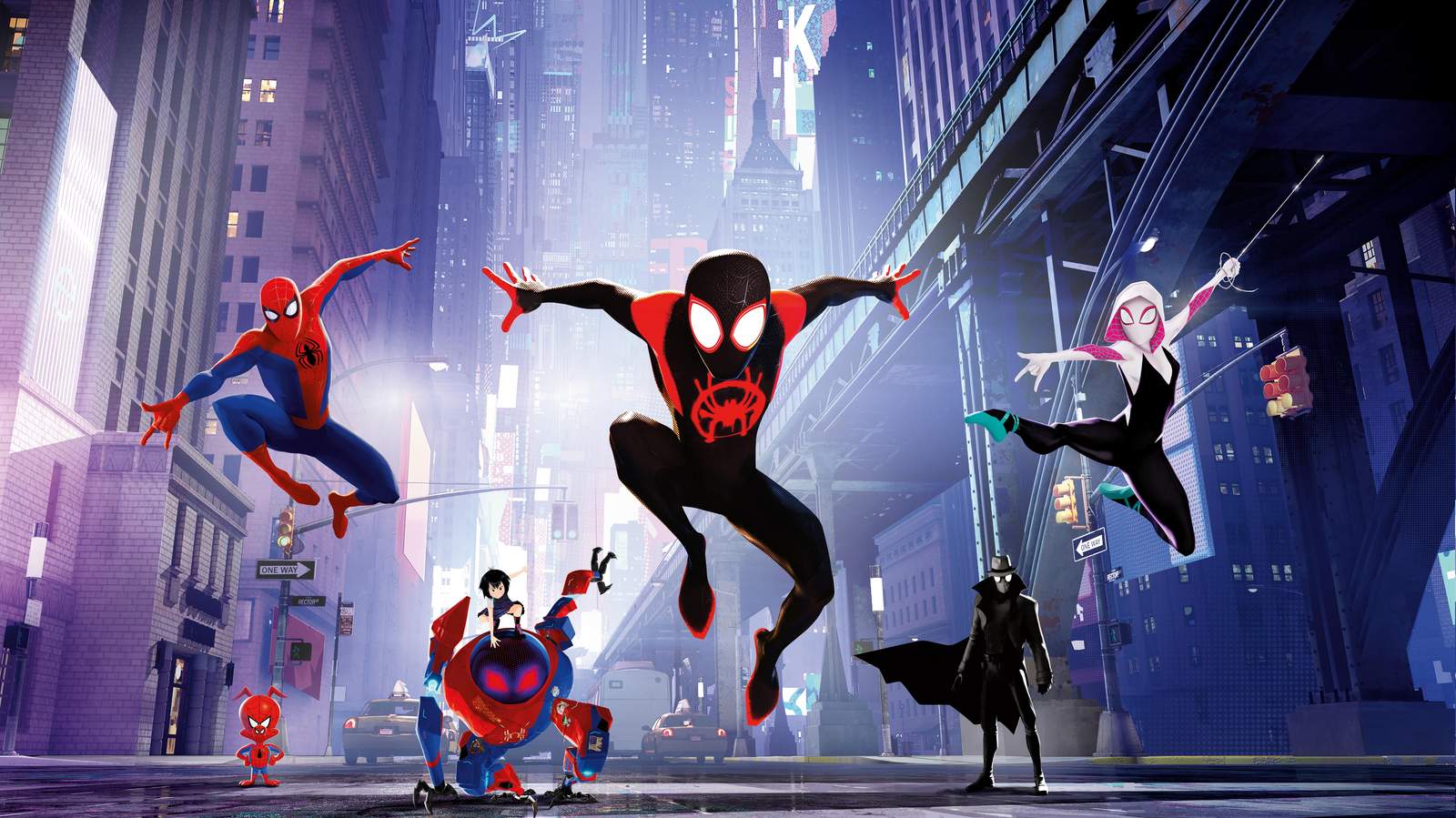 Spider-Verse Action Wall Art