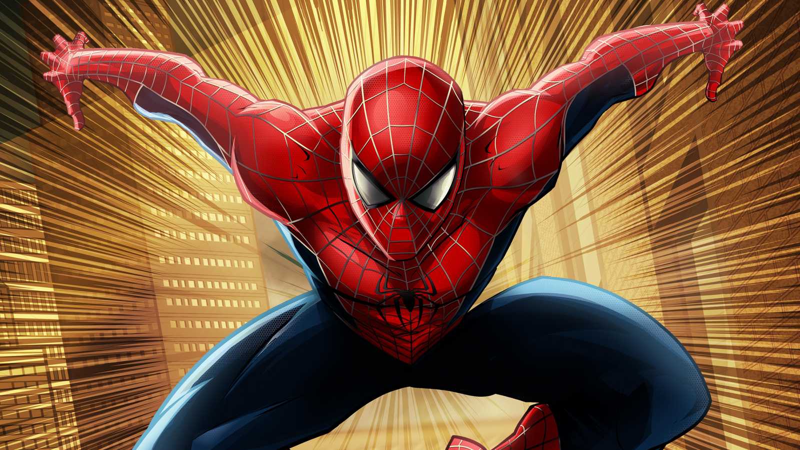Spider-Man Action Pose Wall Art