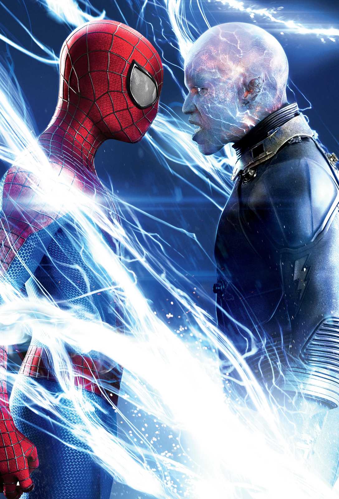 Spiderman vs Electro Epic Clash Wall Art