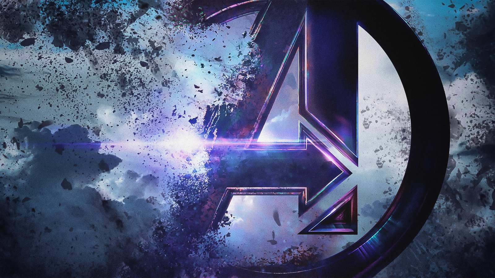Epic Avengers Endgame Logo Wall Art