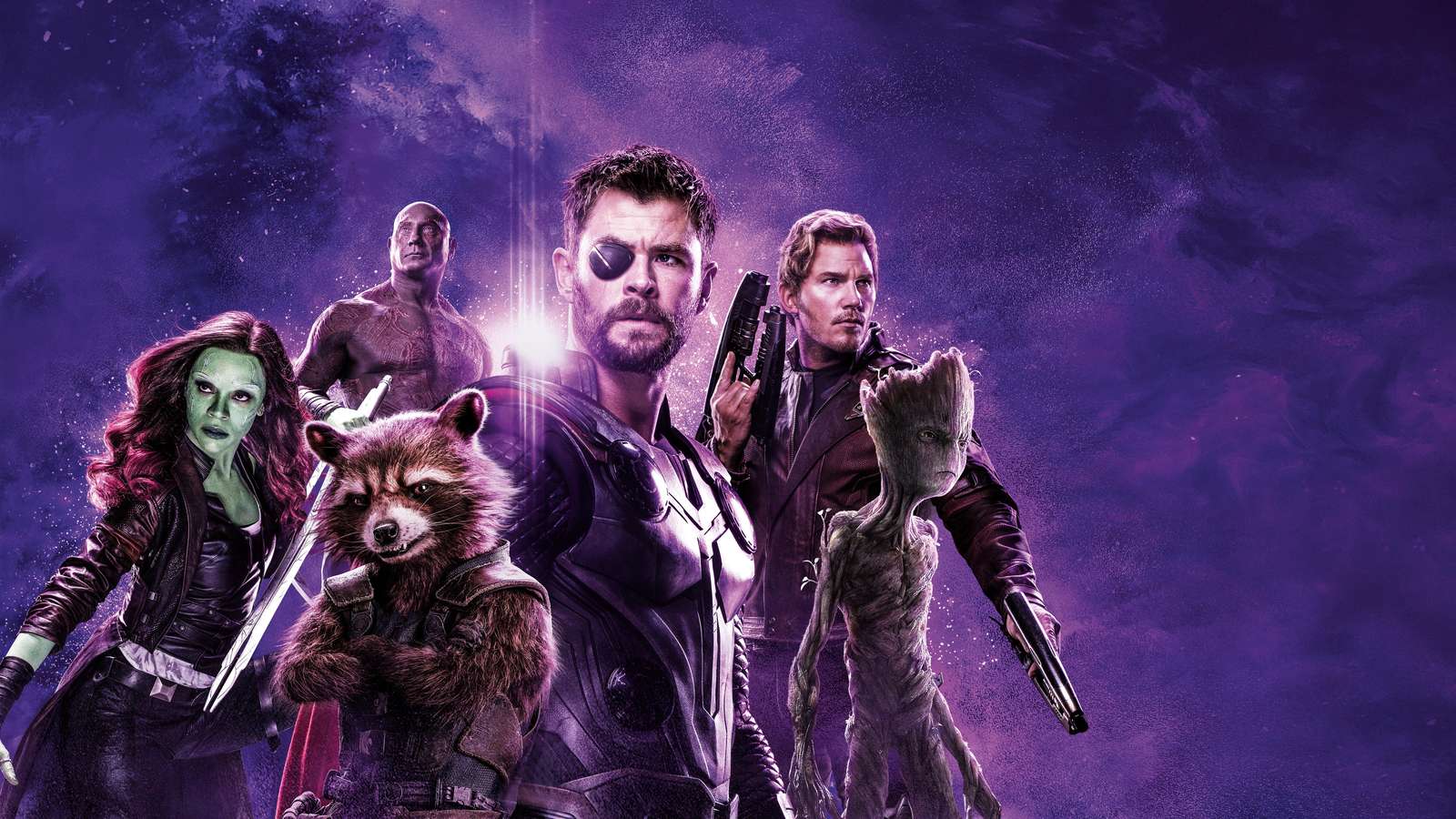 Guardians of the Galaxy Epic Team Wall Art