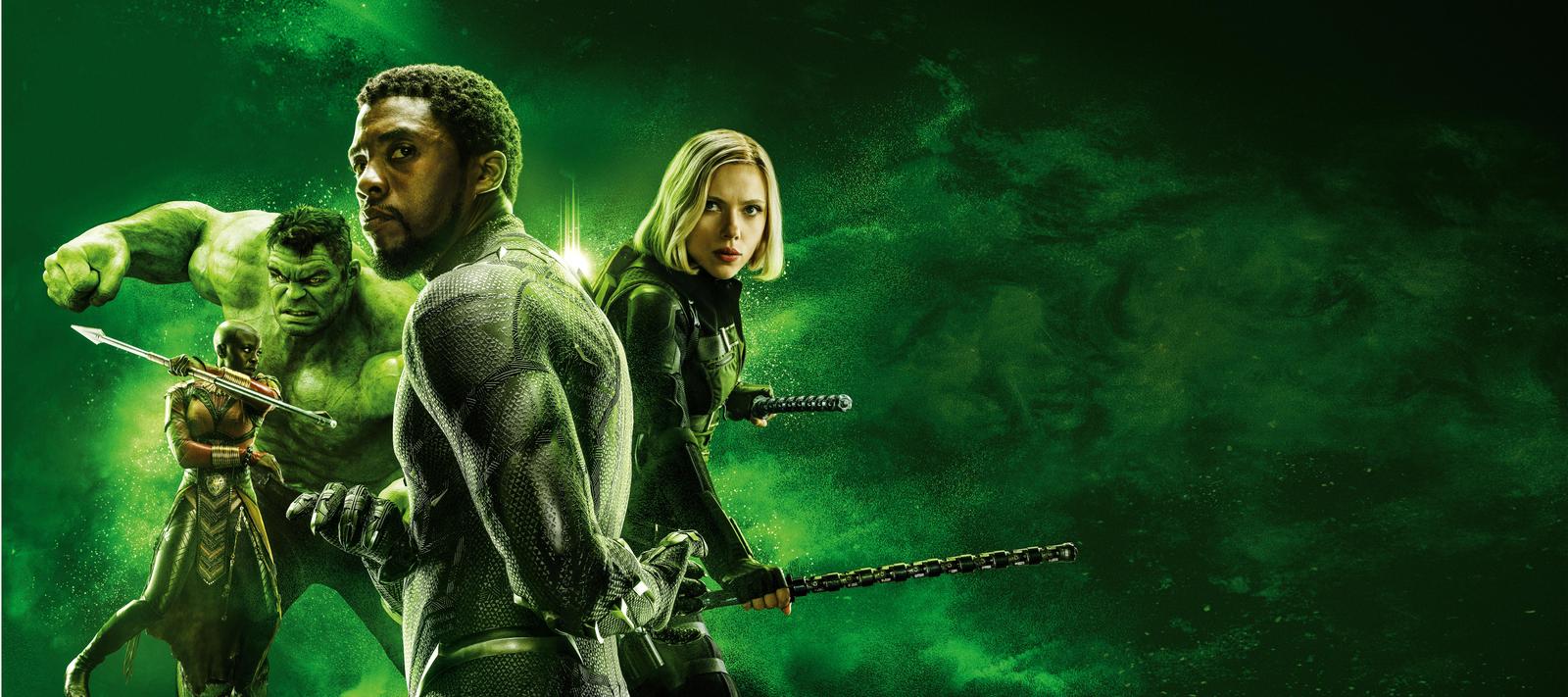 Avengers Assemble Green Power Wall Art