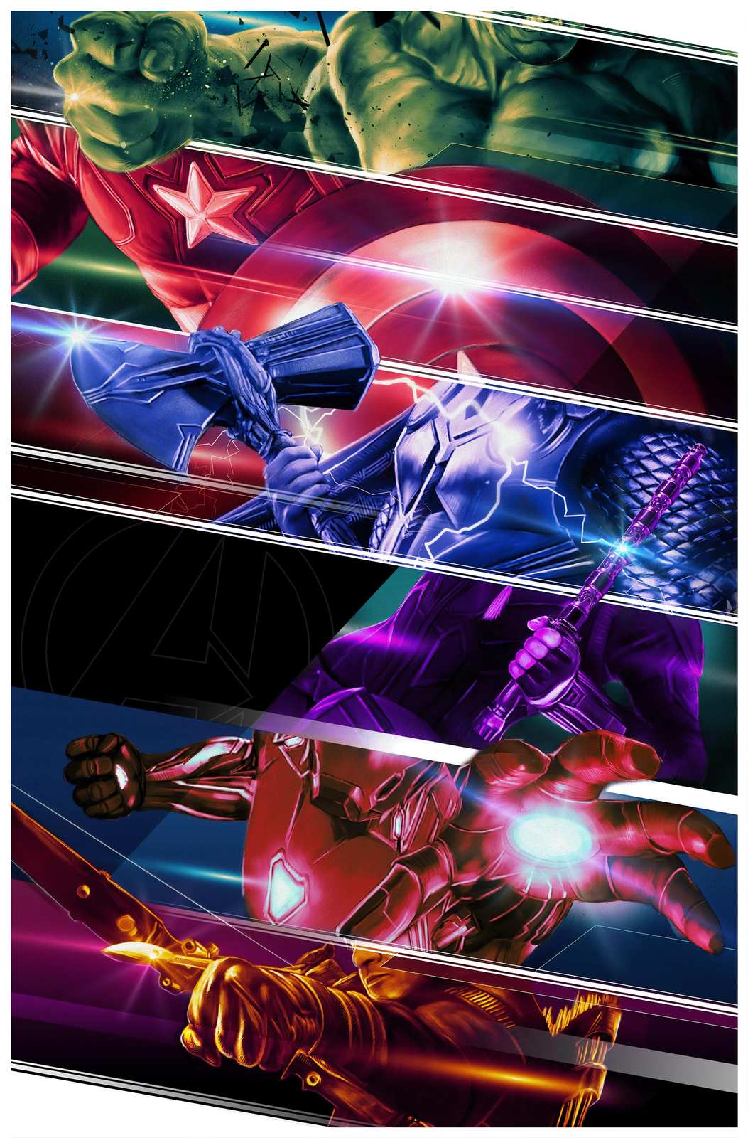 Epic Avengers Assemble Wall Art