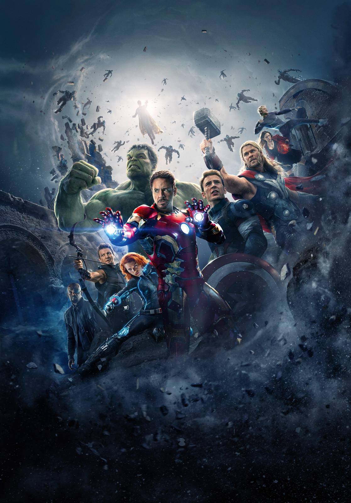Avengers Assemble Epic Scene Wall Art