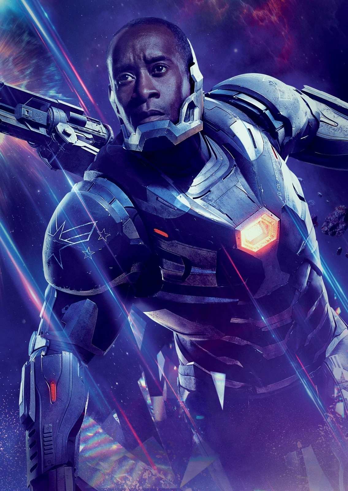 War Machine Sci-Fi Hero Wall Art