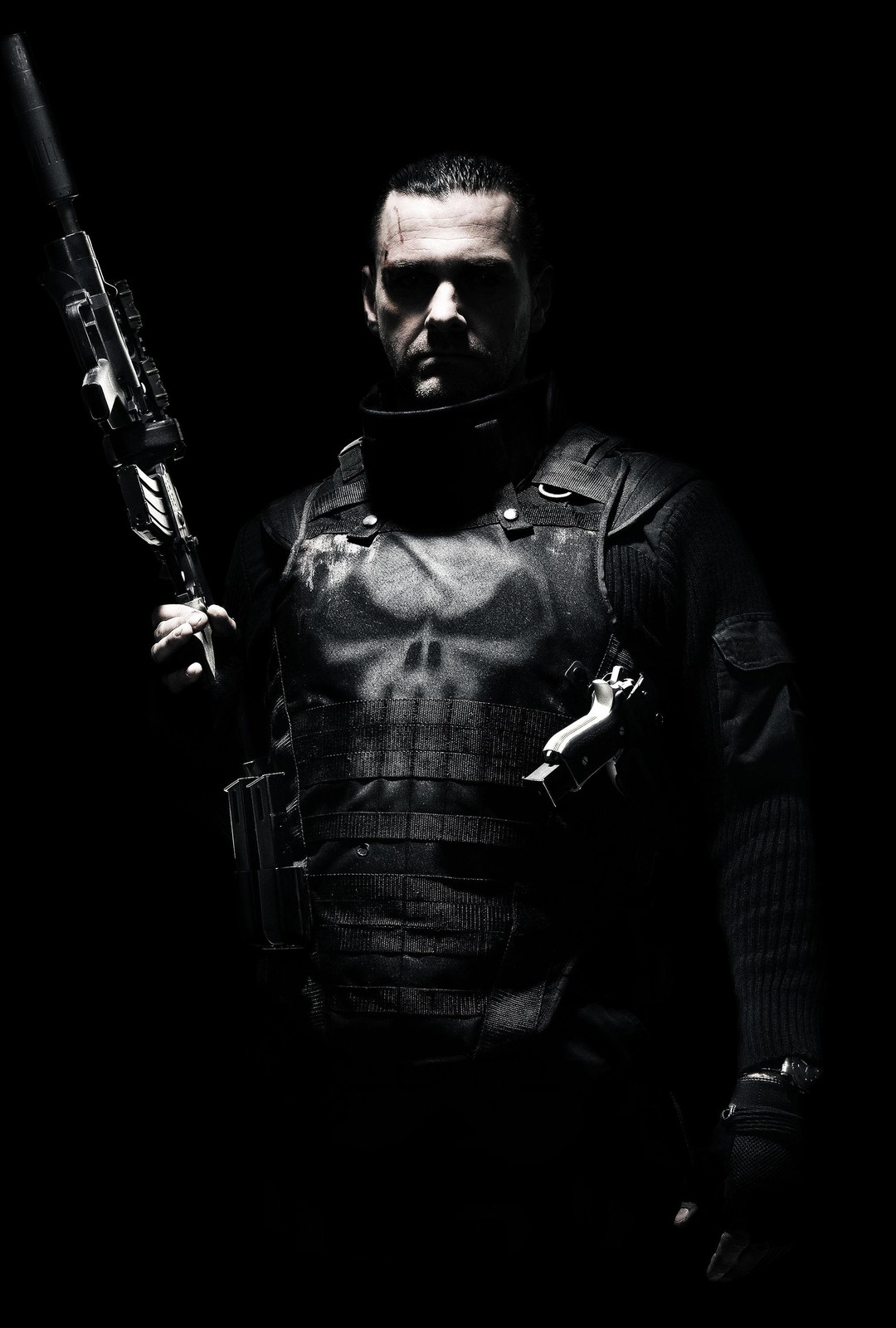 Punisher Vigilante Soldier Gun Wall Art