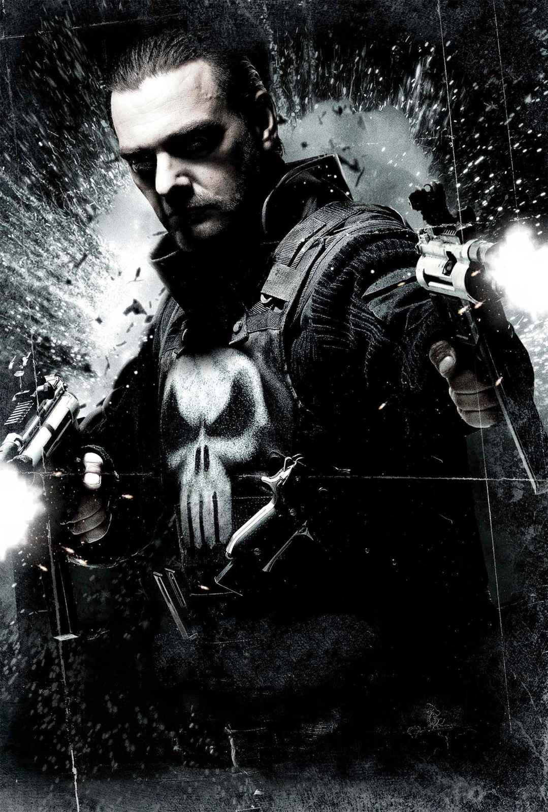 Punisher Skull Action Wall Art