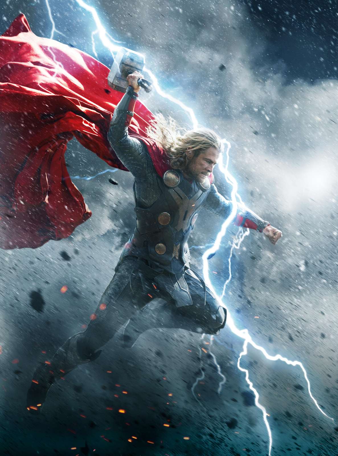 Thor Unleashed Lightning Strike Wall Art