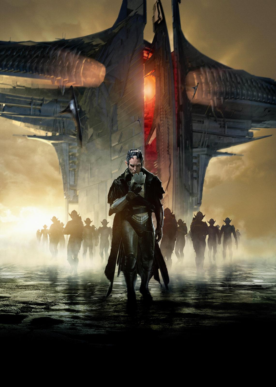 Epic Sci-Fi Soldier & Alien Army Wall Art