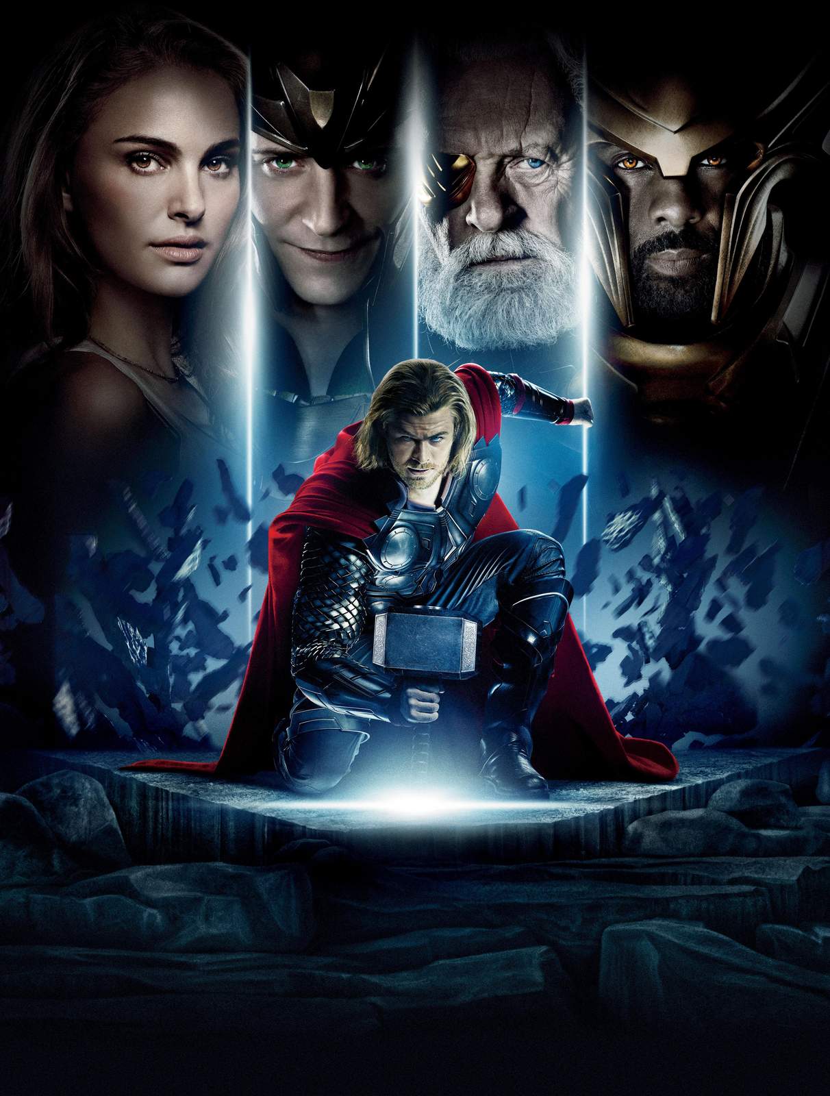 Epic Thor & Loki Battle Scene Wall Art