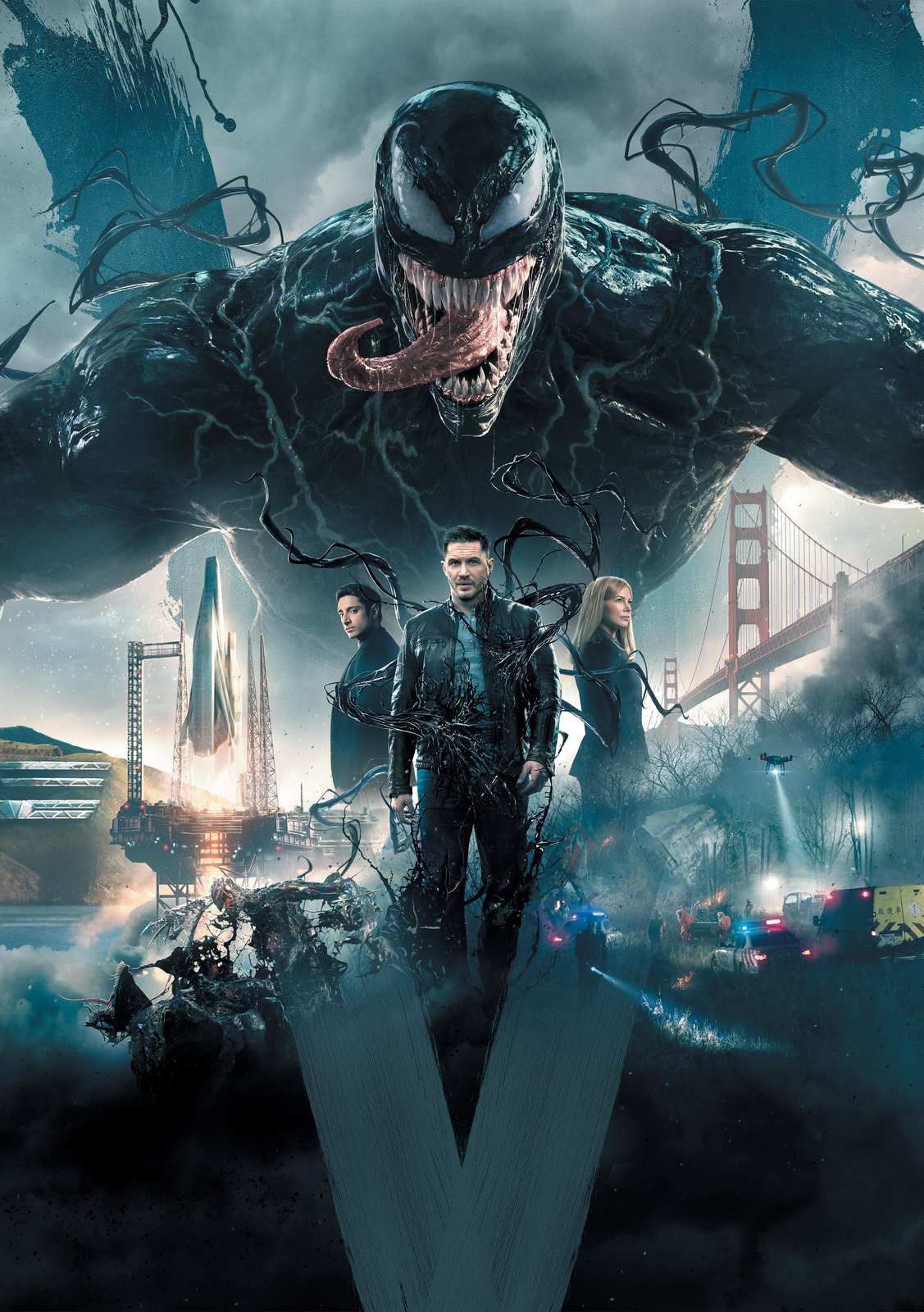 Venom Movie Poster Wall Art