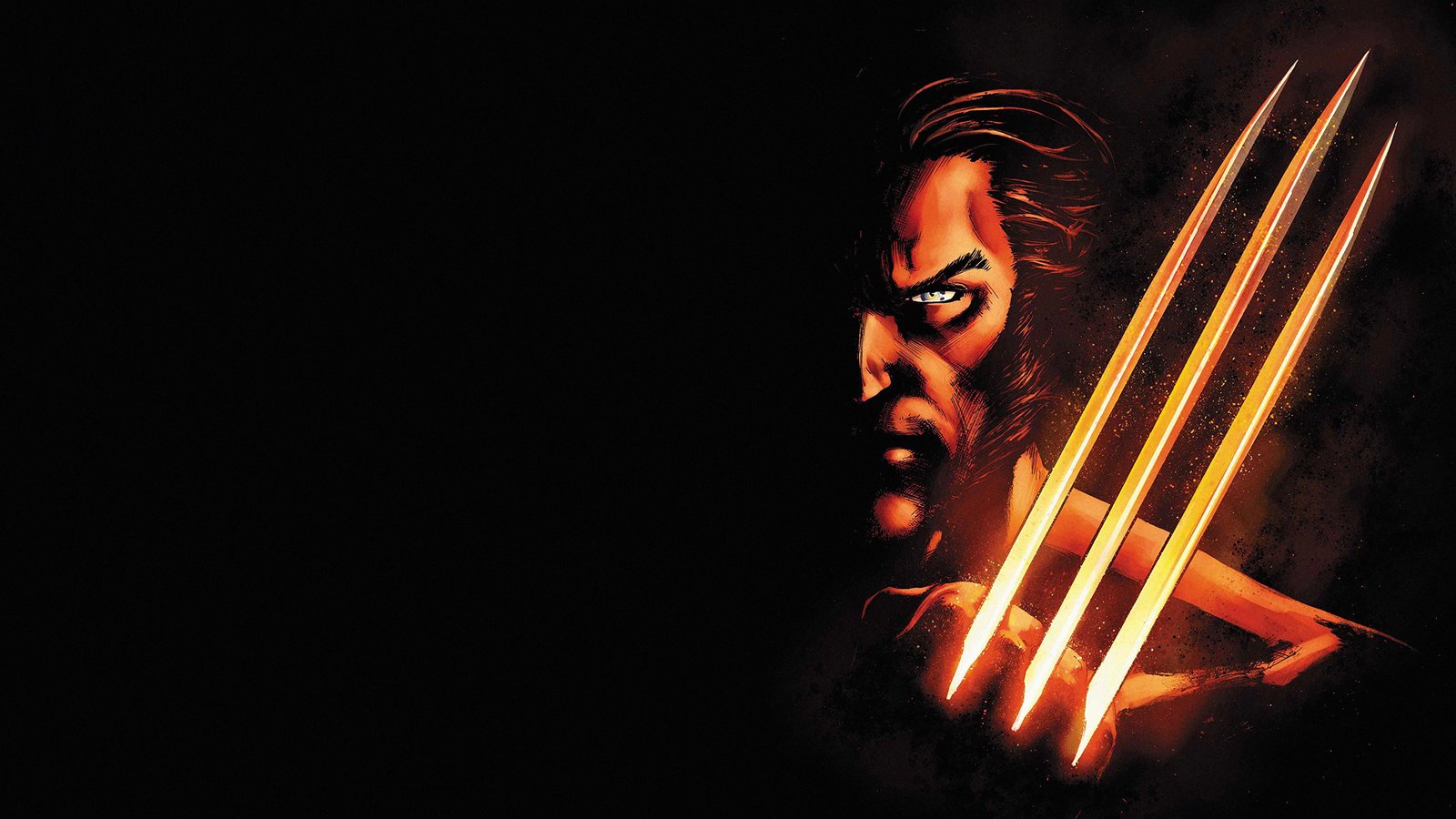 Wolverine Fierce Claws Comic Art Wall Art