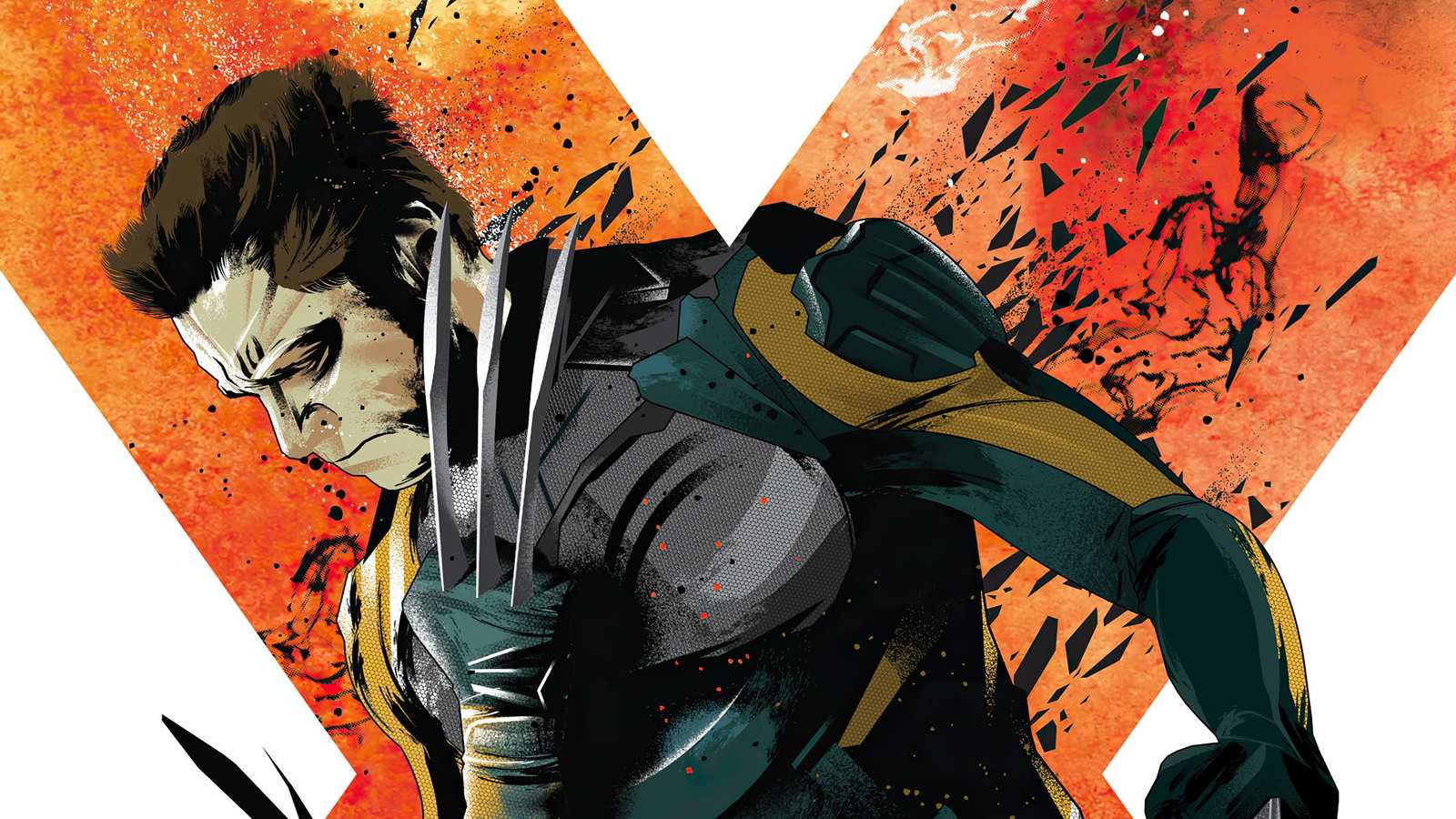 Wolverine "X-Force" Comic Style Wall Art