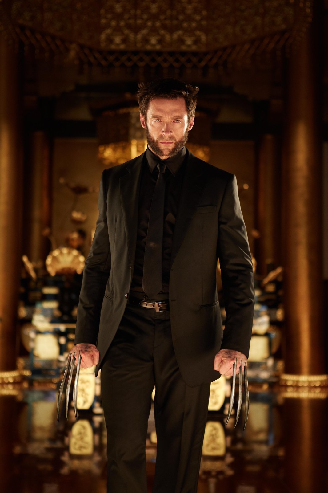 Wolverine Black Suit Adamantium Claws Wall Art