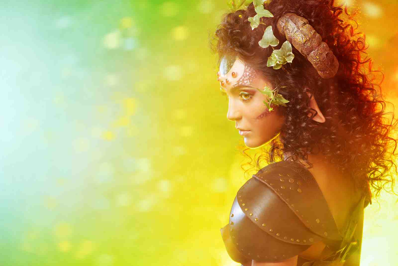 Mystical Forest Nymph Fantasy Art Wall Art