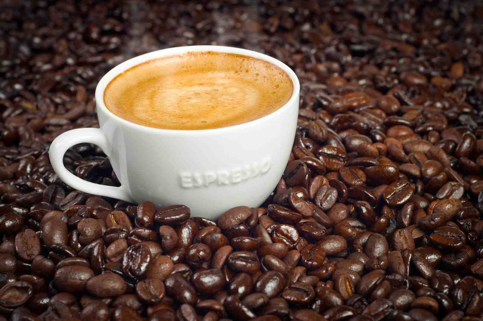 Aromatic Espresso Coffee Beans Wall Art