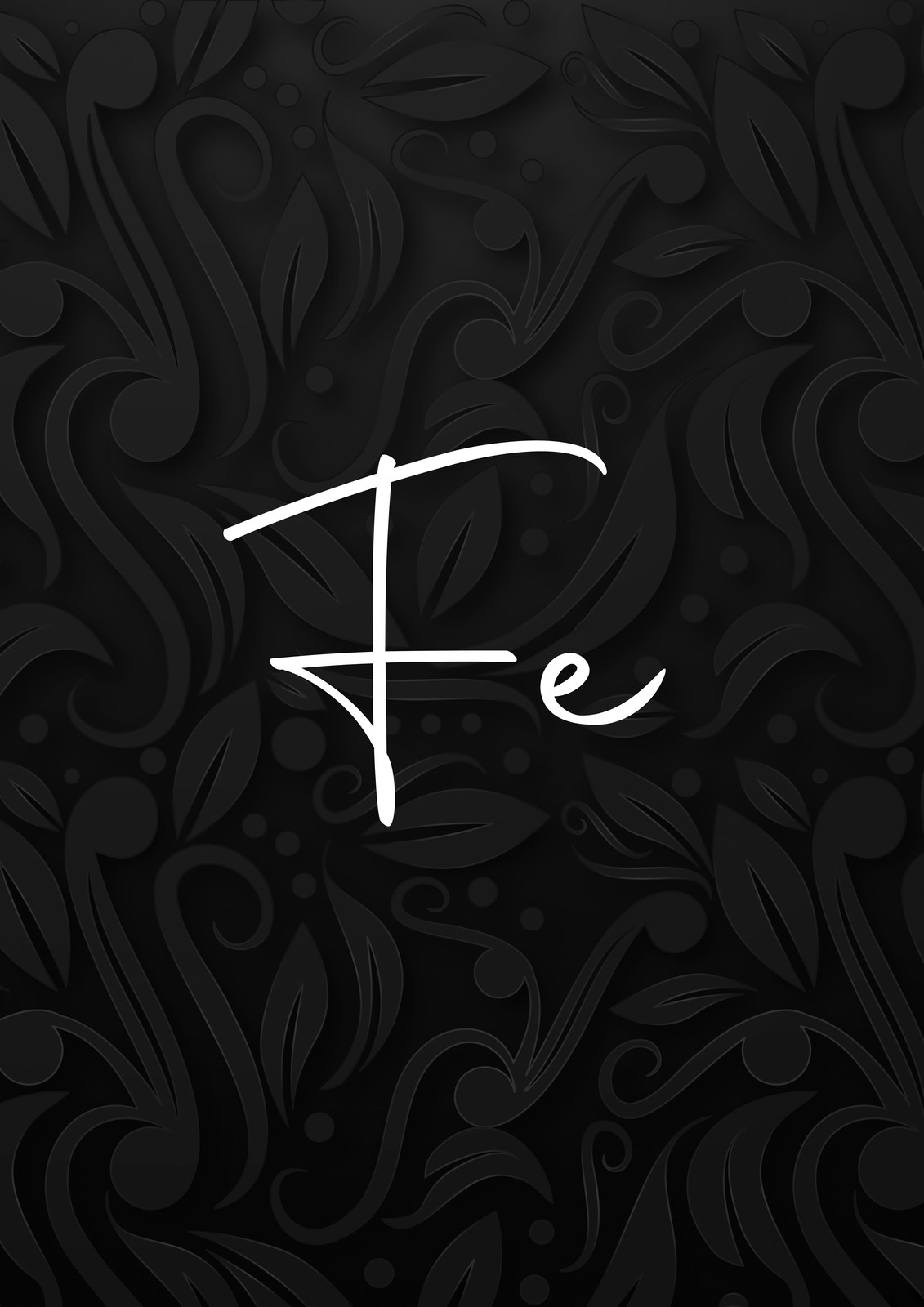 Elegant Fe Calligraphy Wall Art