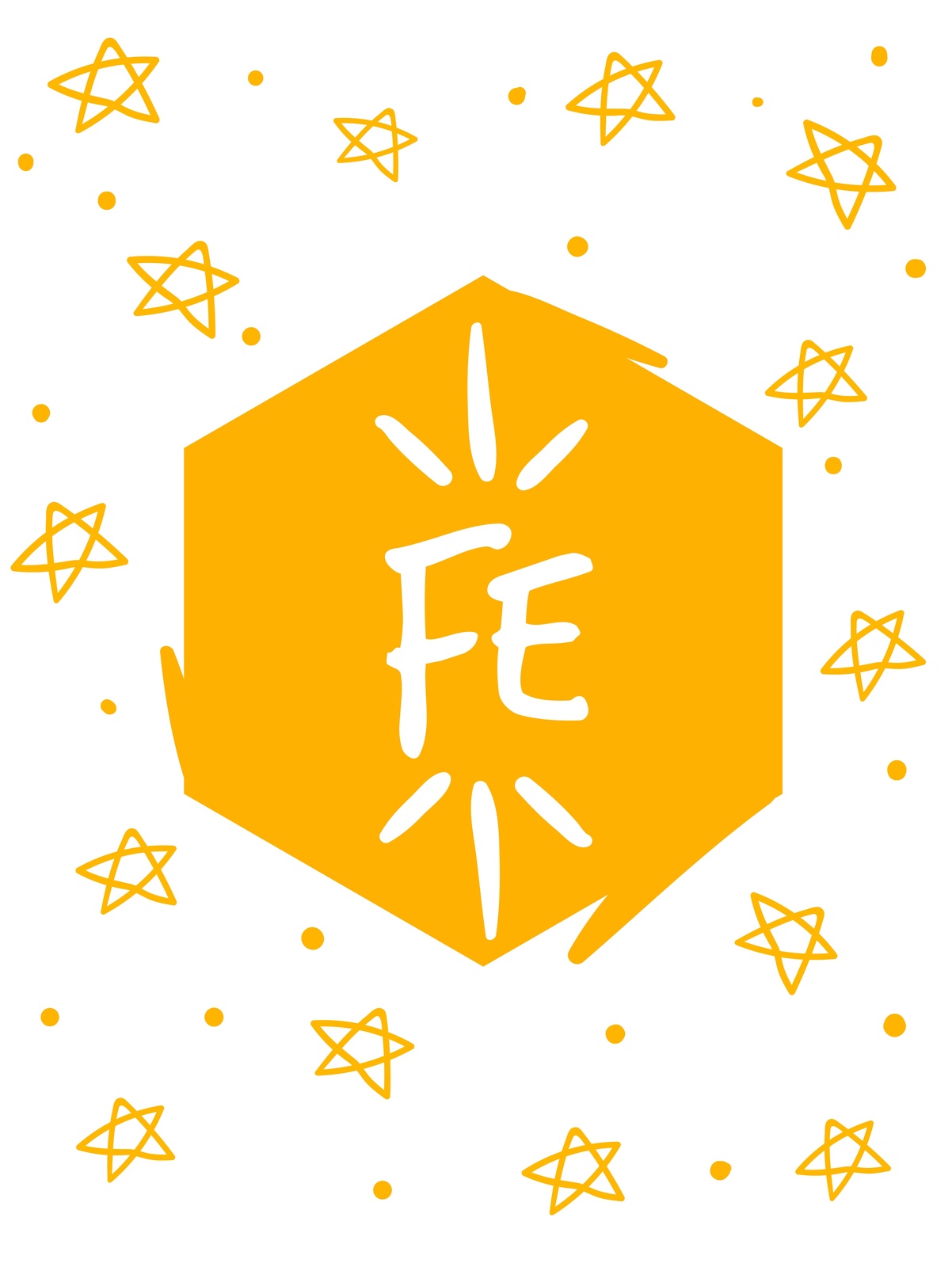 Inspirational FE Hexagon Star Wall Art