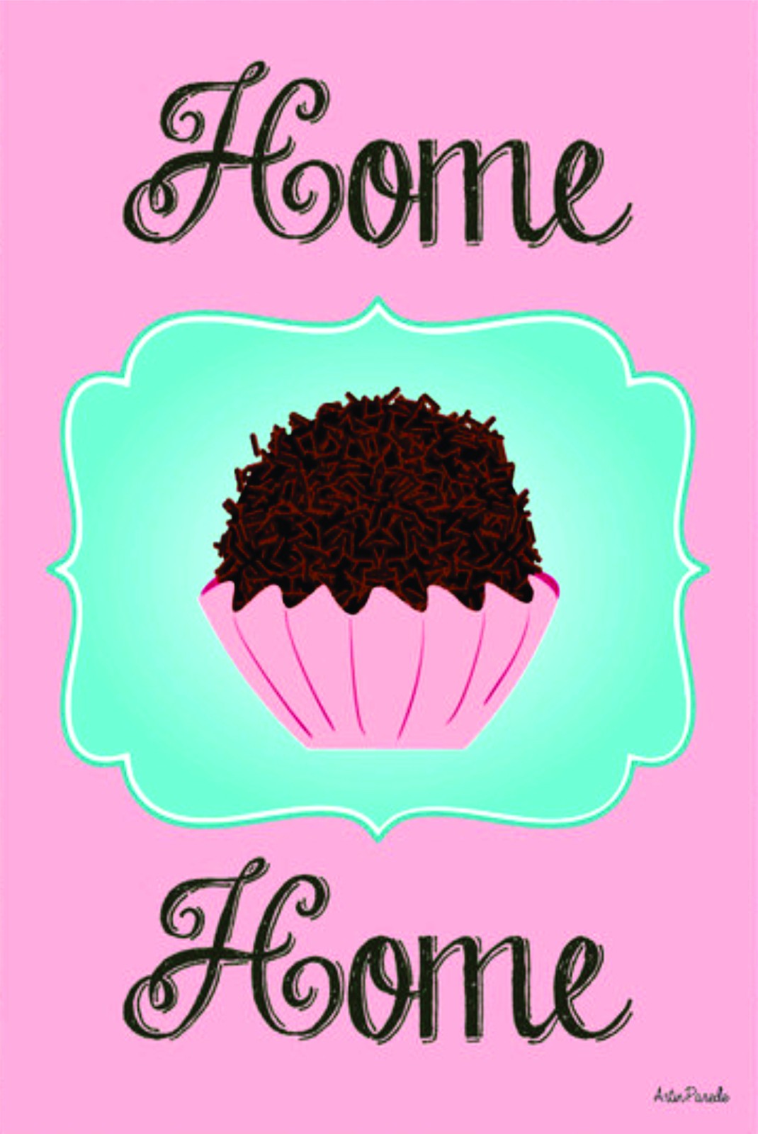 Sweet 'Home' Brigadeiro Wall Art Wall Art