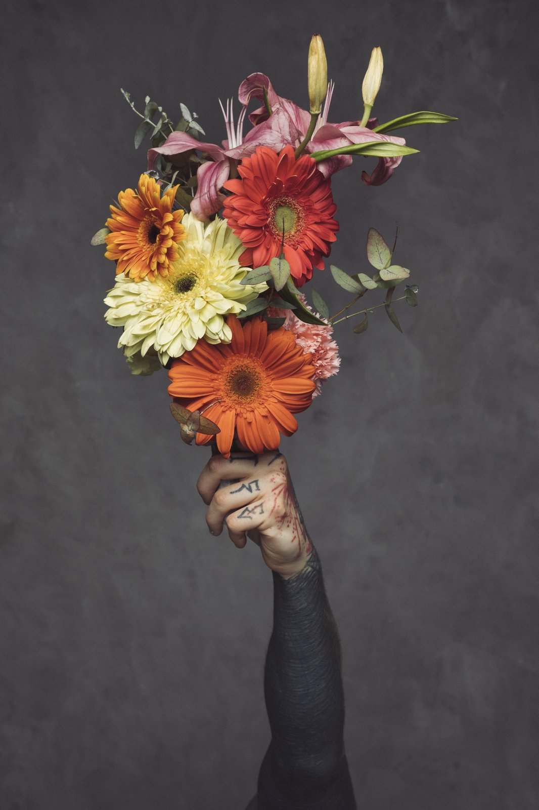 Vibrant Floral Offering Wall Art