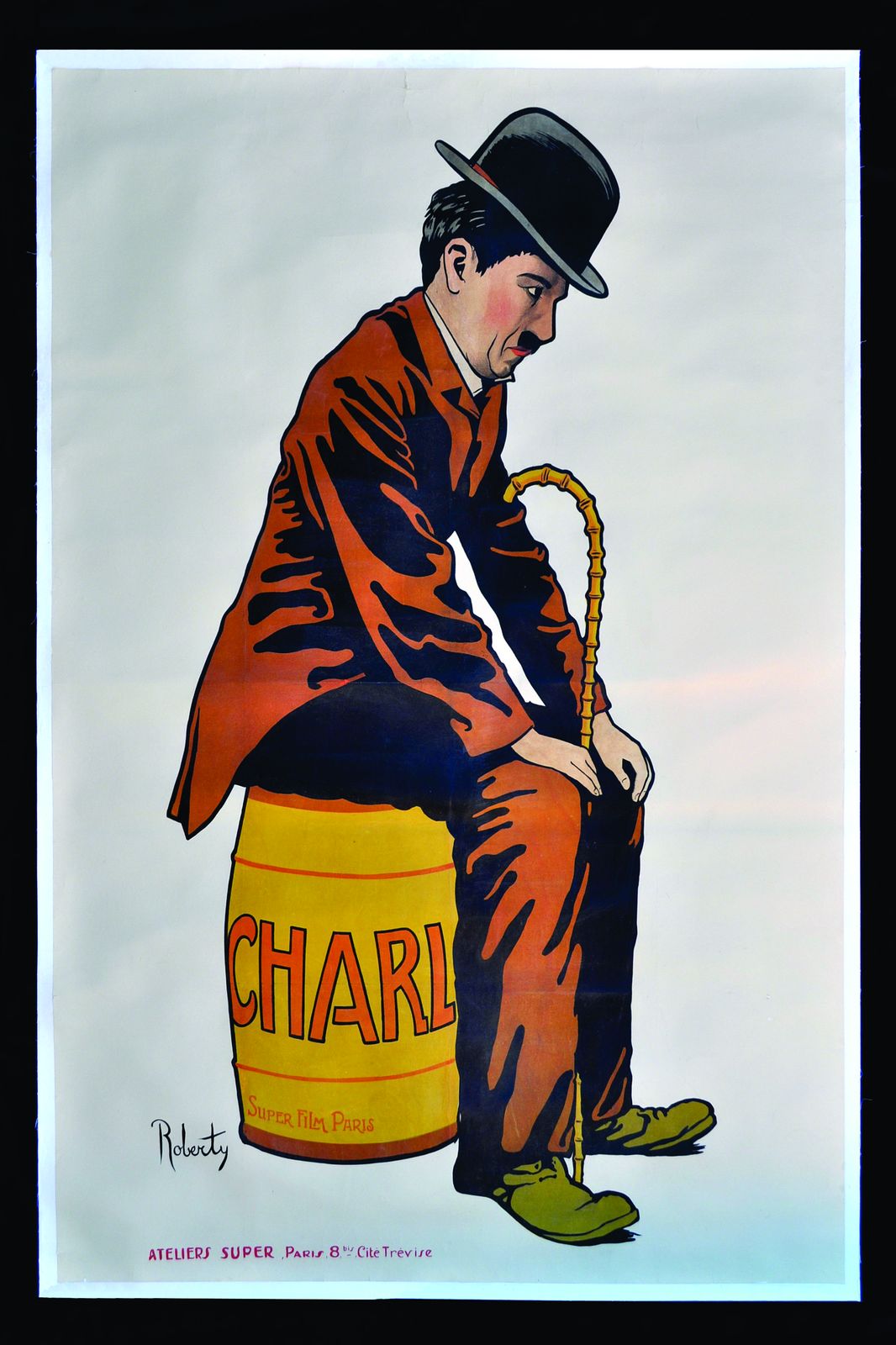 Charlie Chaplin Vintage Film Poster Wall Art