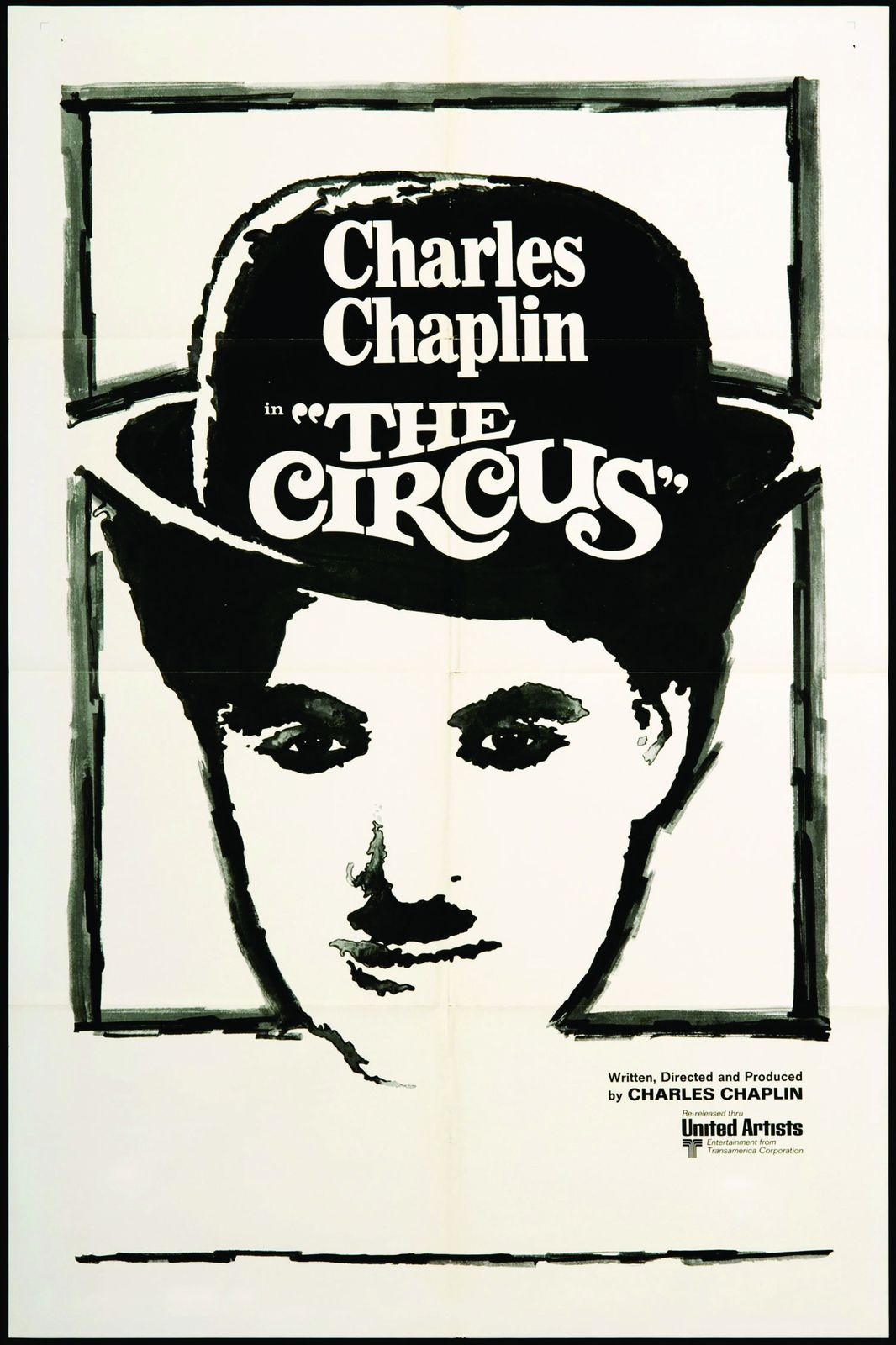 Charles Chaplin 'The Circus' Vintage Movie Poster Wall Art