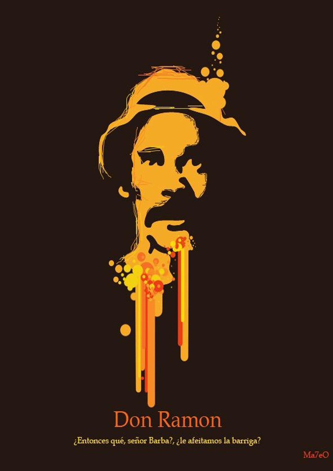 Don Ramon Pop Art Wall Art
