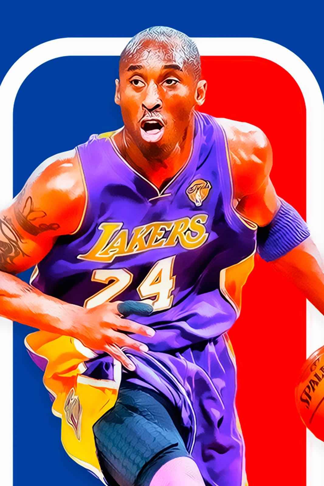 Kobe Bryant "Mamba Mentality" Lakers 24 Wall Art
