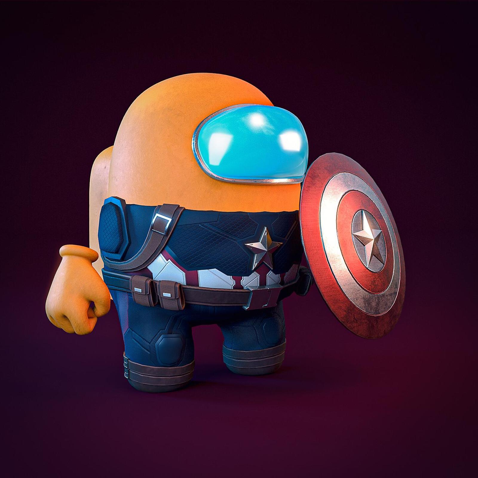 Captain America Among Us Wall Art