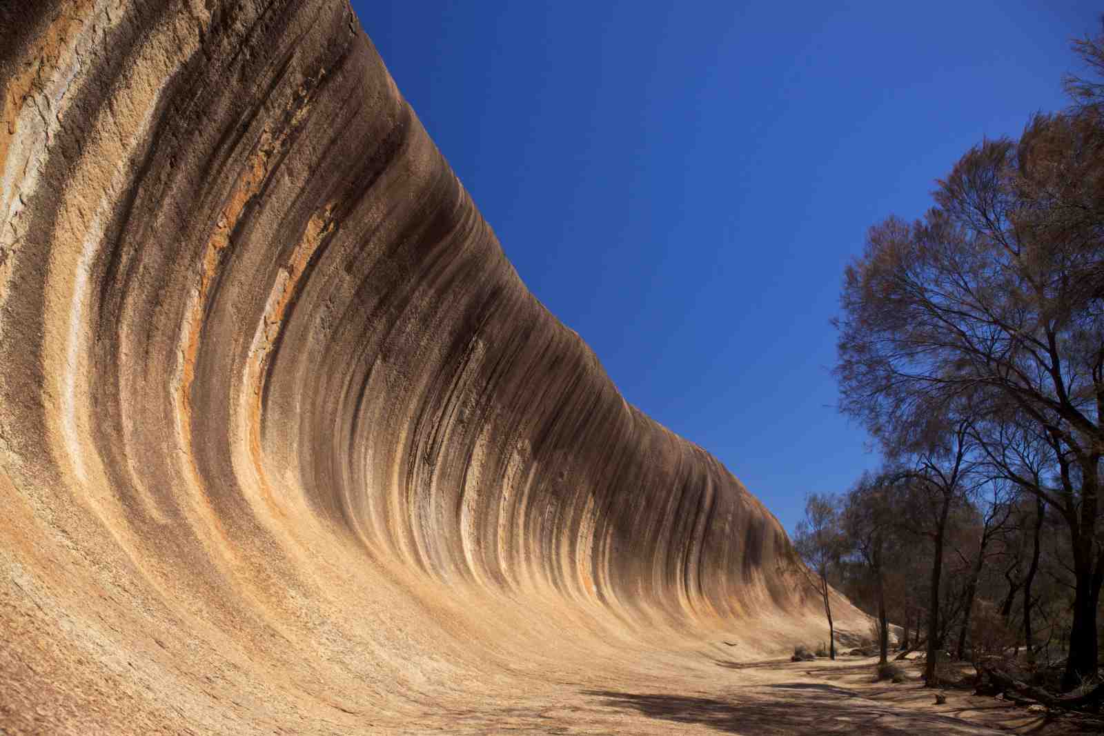 Wave Rock Nature Landscape Wall Art