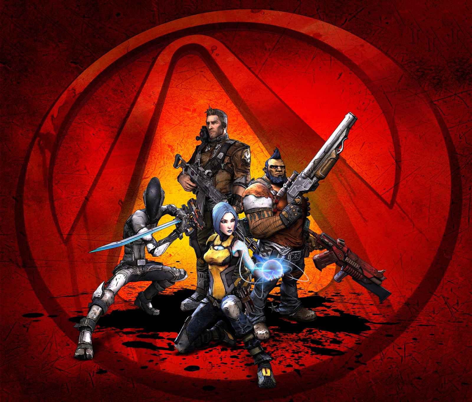 Borderlands Vault Hunters Wall Art