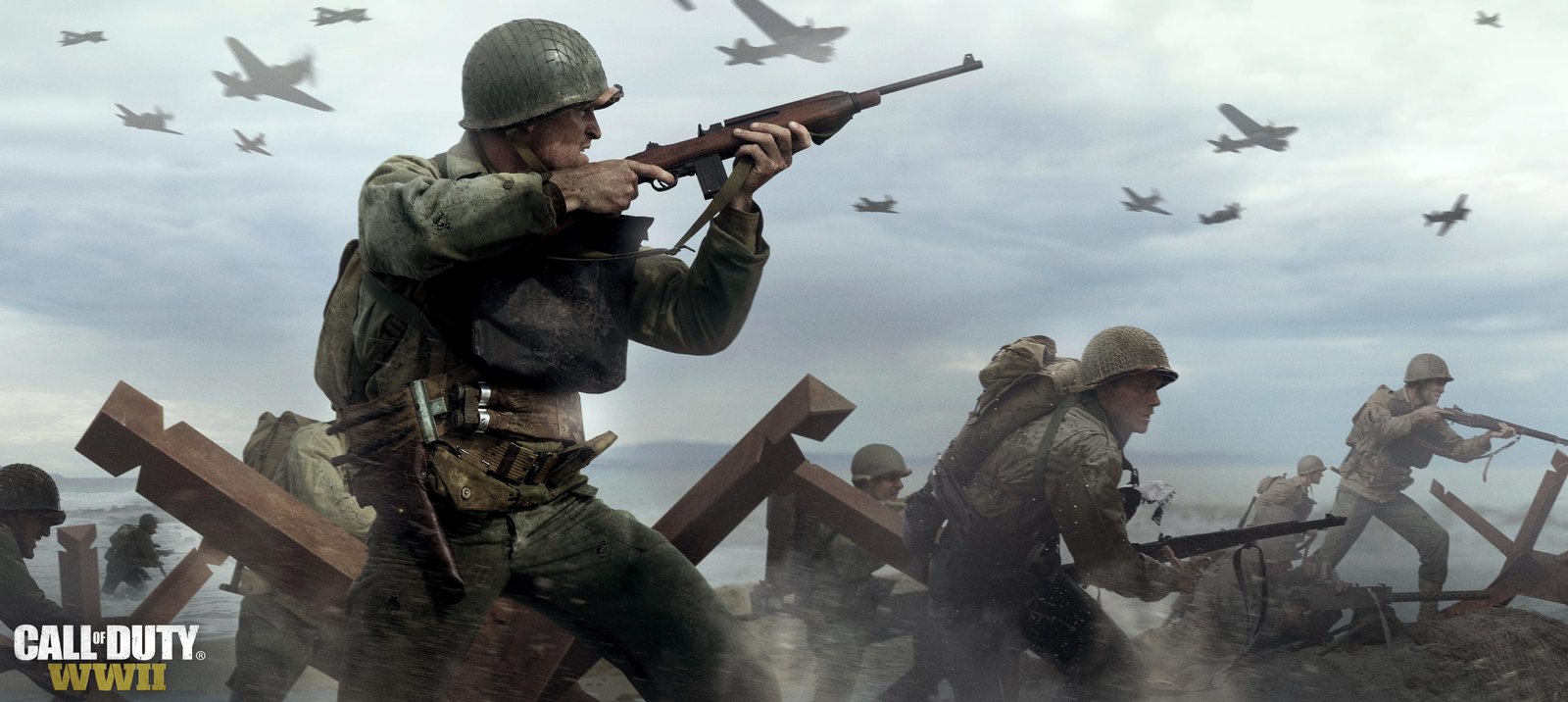 Call of Duty WWII D-Day Landing Wall Art