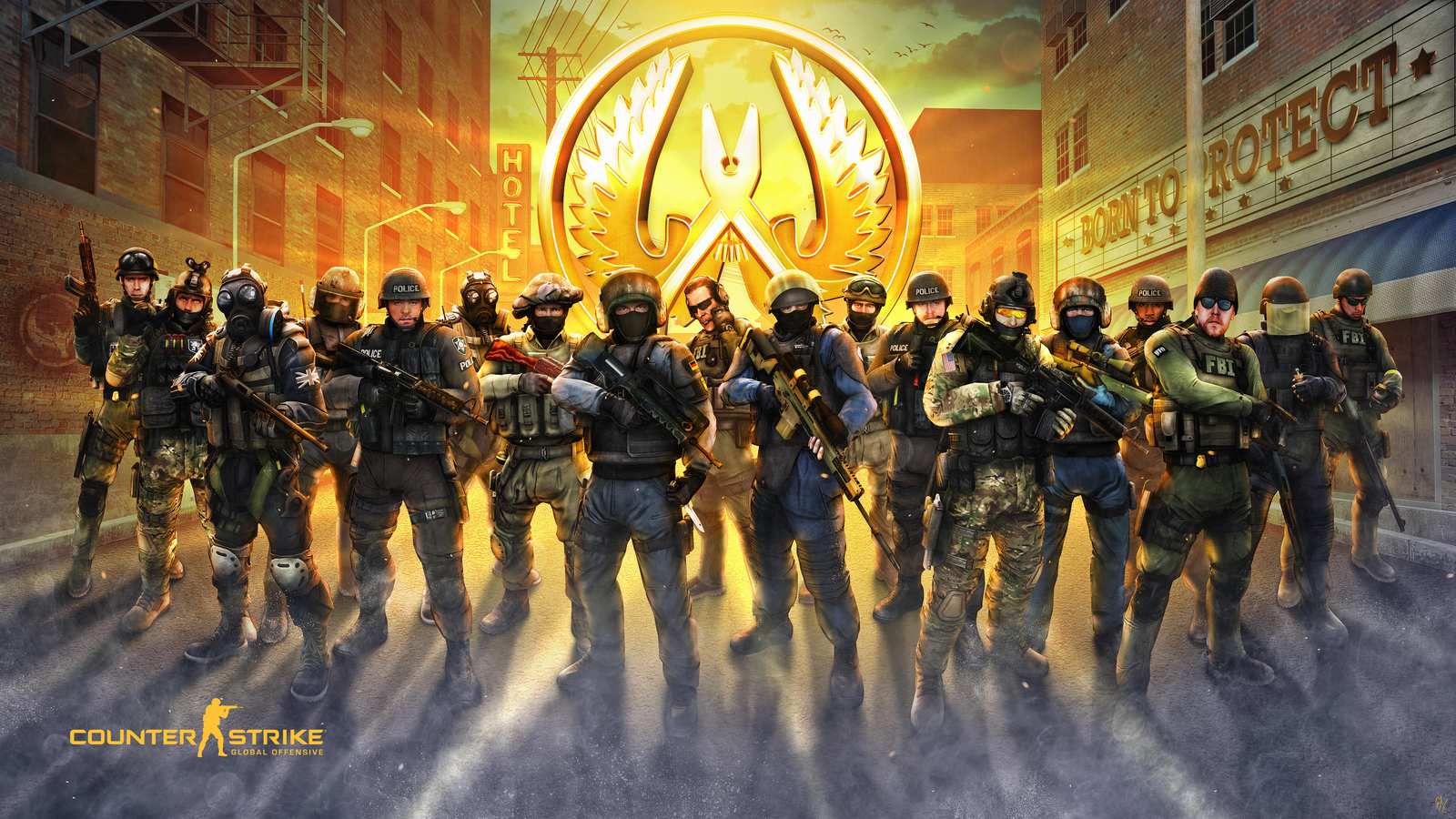 Counter-Strike Global Offensive Team Wall Art